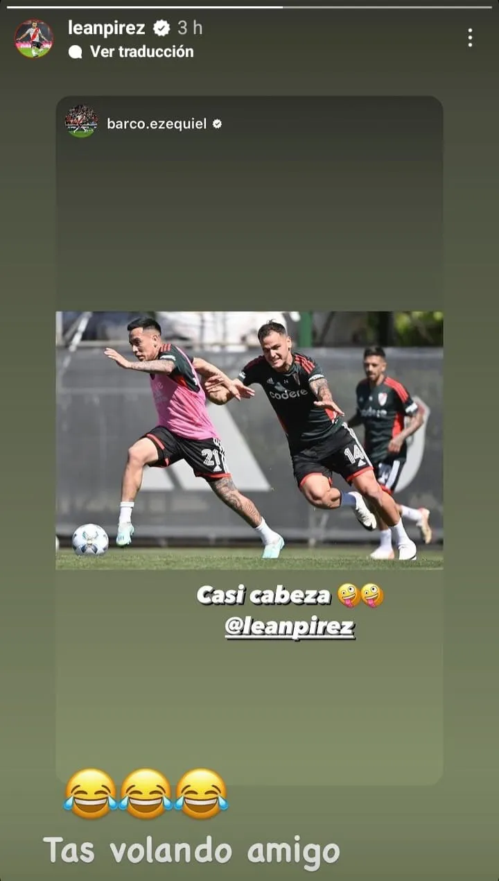 El divertido intercambio en redes entre Barco y González Pírez