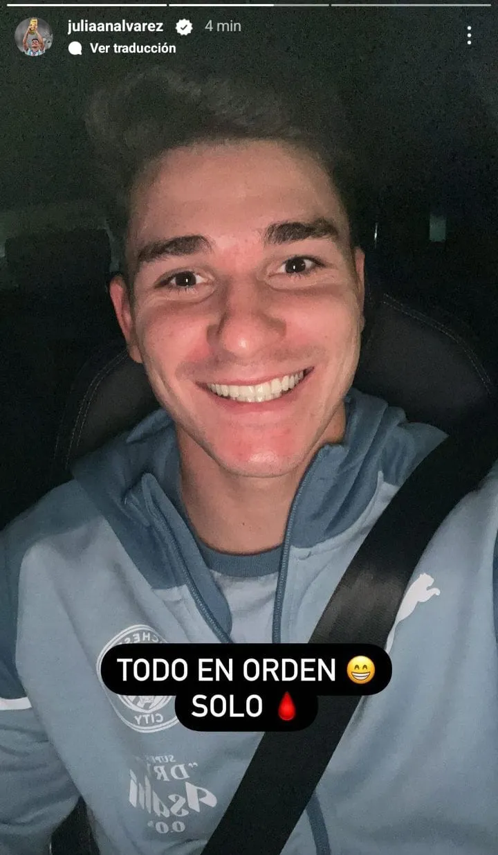 Historia Julián Álvarez diente Manchester City