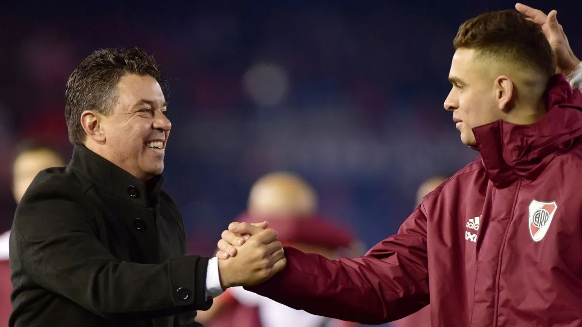 Marcelo Gallardo Rafael Borré