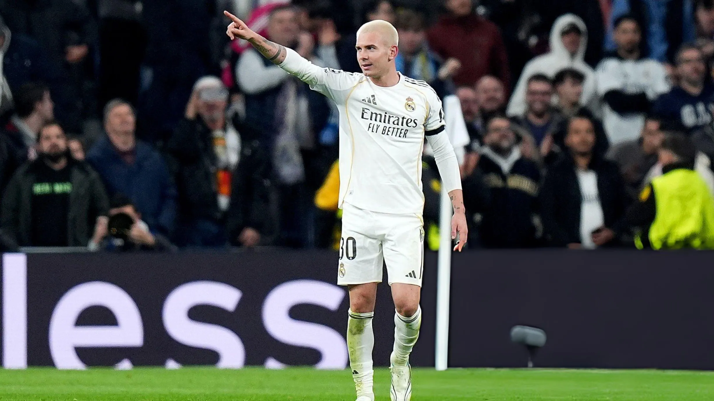 Video: gol de Mastantuono con el Real Madrid por Champions