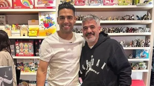 Radamel Falcao Ariel Ortega