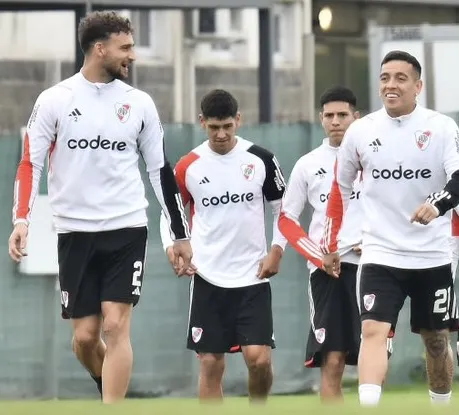 Lautaro Rivero entrenamiento River (Foto: River Plate)