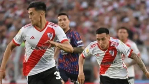 Pablo Solari Esequiel Baro River Talleres (Foto: Instagram @barco.ezequiel)