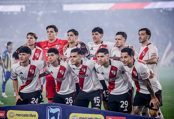 Formación River Plate- Getty Images