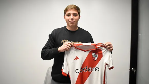 Jeremías Martinet arquero River (Foto: River Plate)