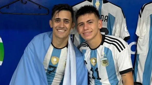 Pablo Solari Claudio Echeverri Selección Sub 23