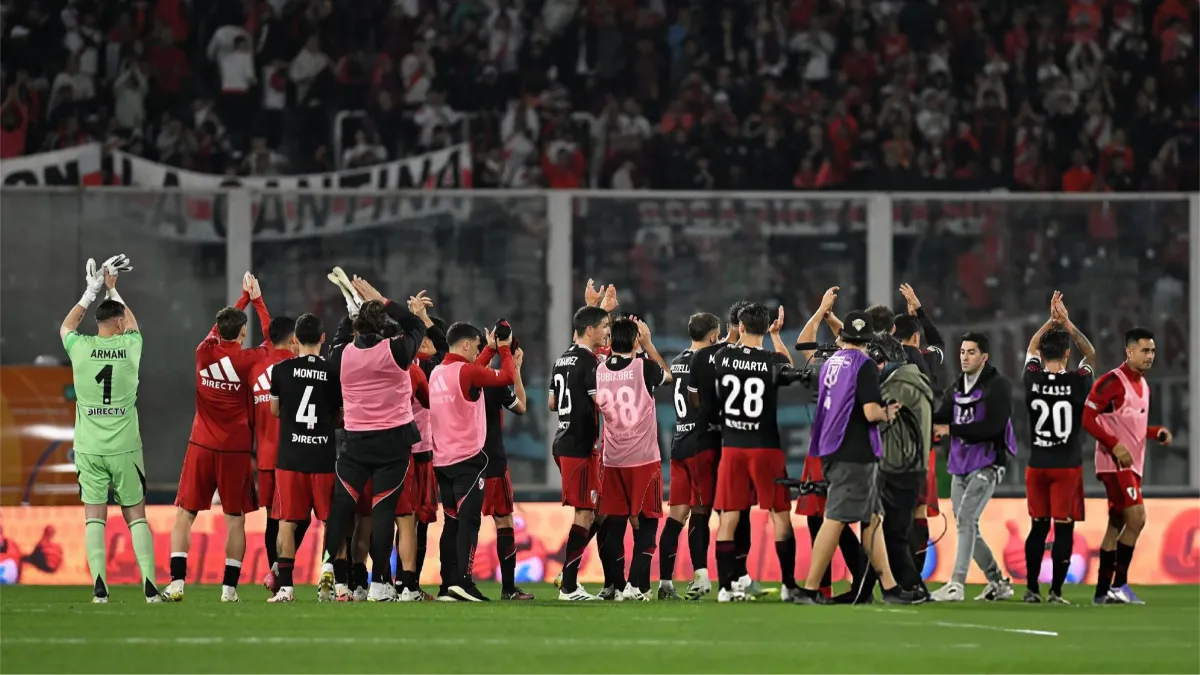 la racha de River como visitante