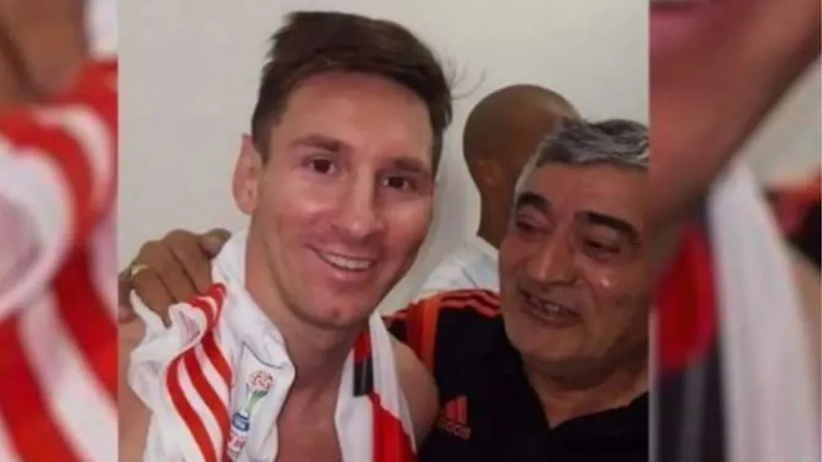 Lionel Messi Raúl Quiroga River Barcelona 2015