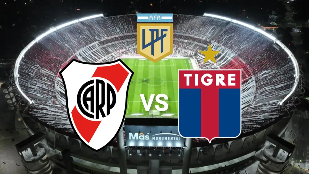 Transmisión en vivo partido River vs Tigre