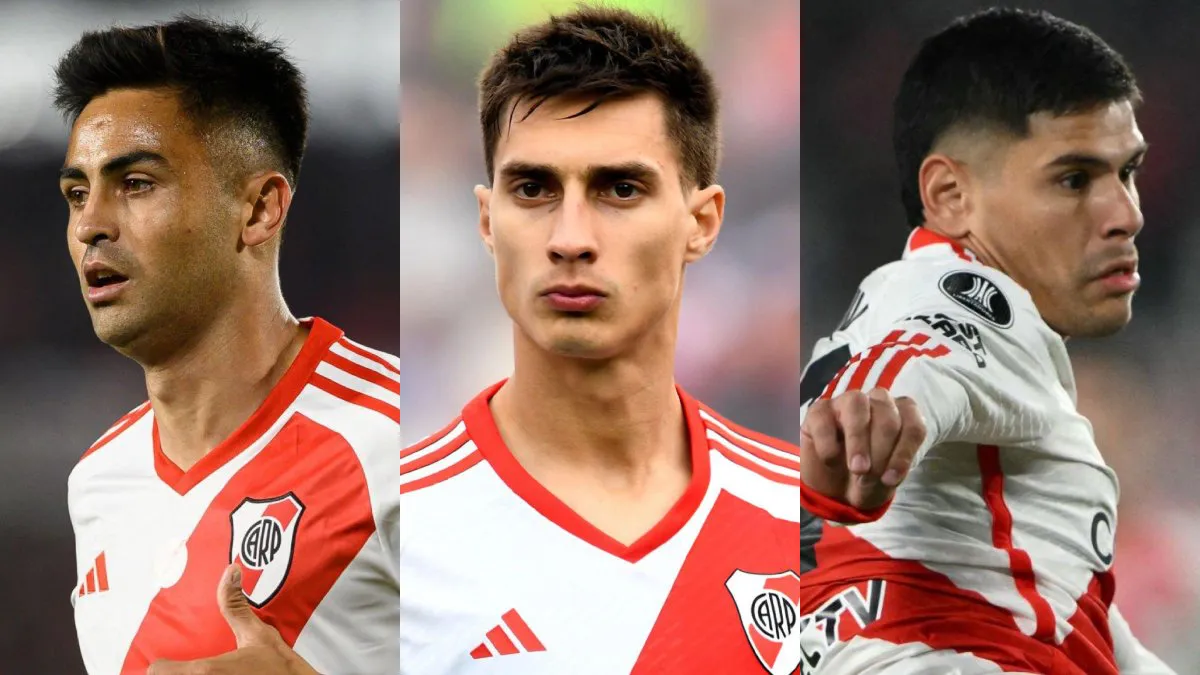 Gonzalo Martínez Federico Gattoni Agustín Sant'Anna - River Plate