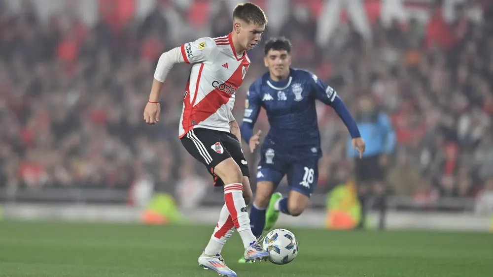 Franco Mastantuono River Plate Huracán Monumental (Foto: River Plate)