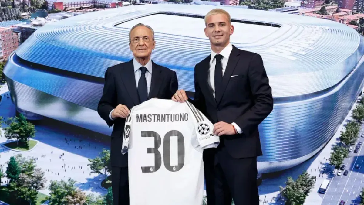 Franco Mastantuono Real Madrid Florentino Pérez