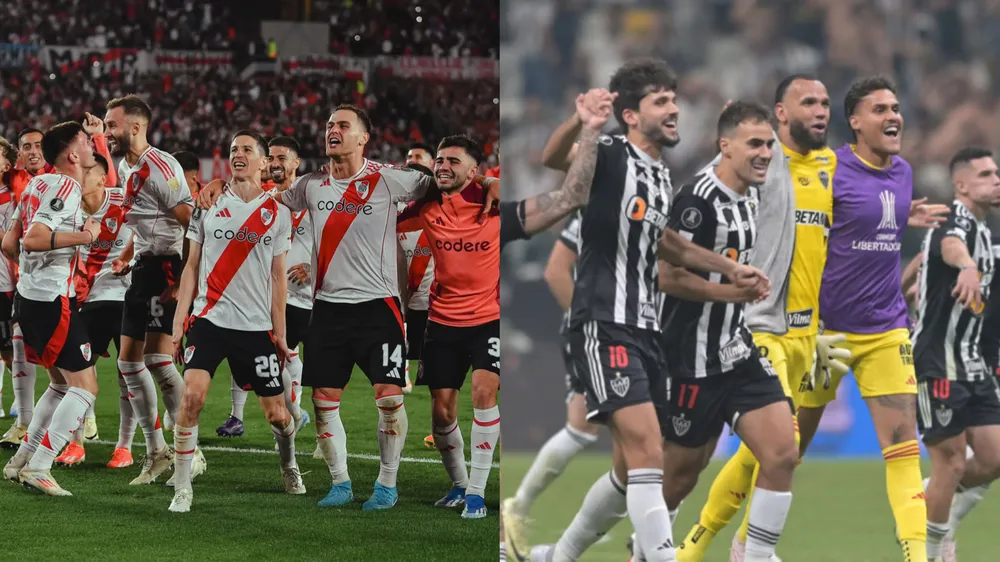Equipo River vs. Atlético Mineiro cuándo juegan (Fotos: Getty Images)
