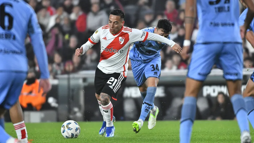 Esequiel Barco River Belgrano Monumental (Foto: River Plate)