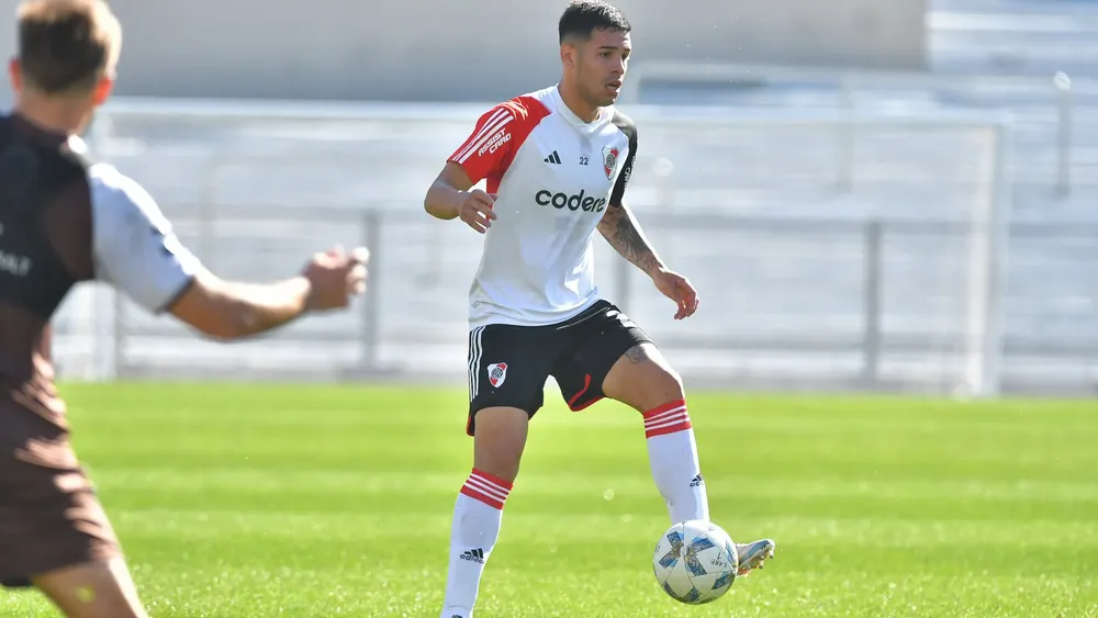 Daniel Zabala River entrenamiento Platense amistoso