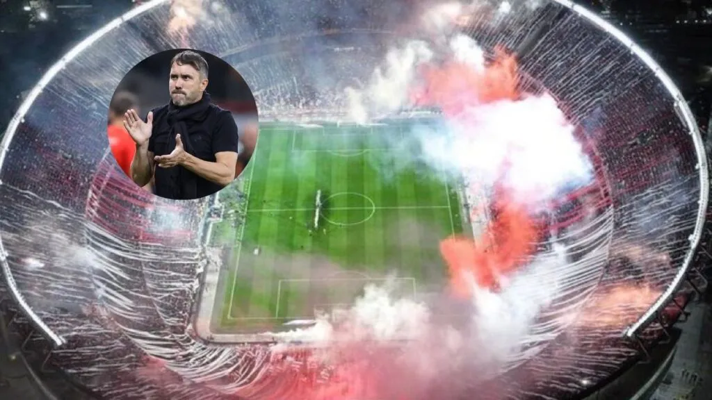 Coudet: "El Monumental es diferente en Sudamérica"