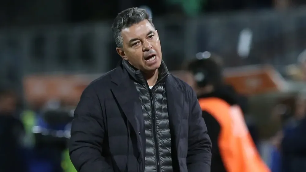 Marcelo Gallardo enojo jugadores River entrenador  (Foto: Getty Images)