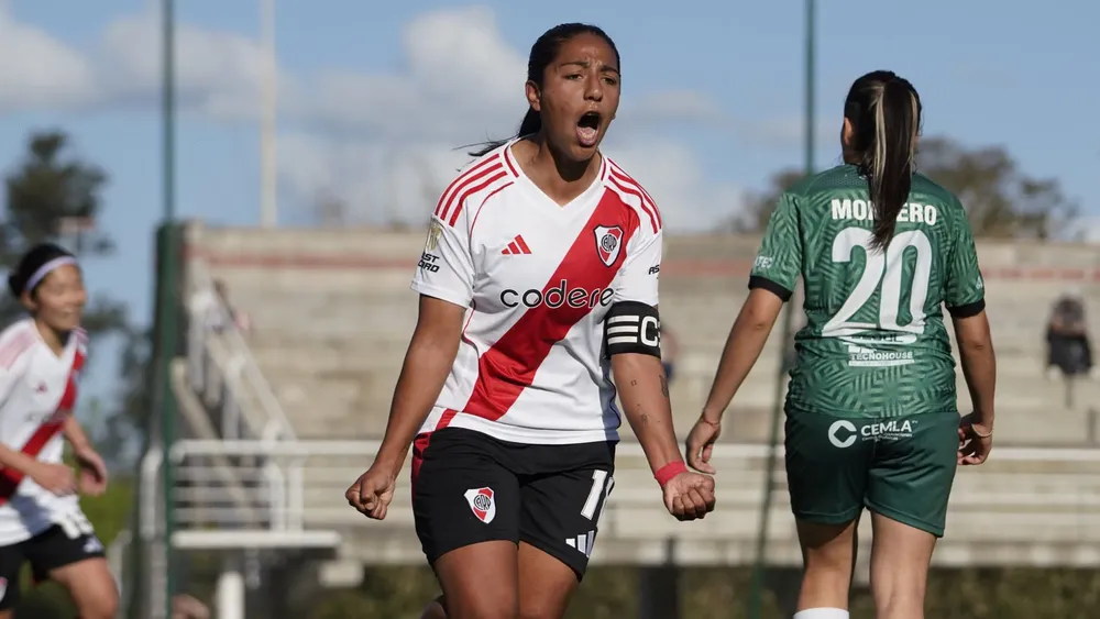 Milagros Díaz capitana River Estudiantes Femenino