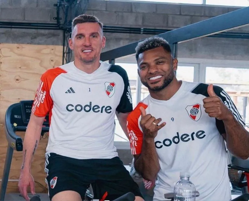 Cuándo vuelven Armani y Borja a River