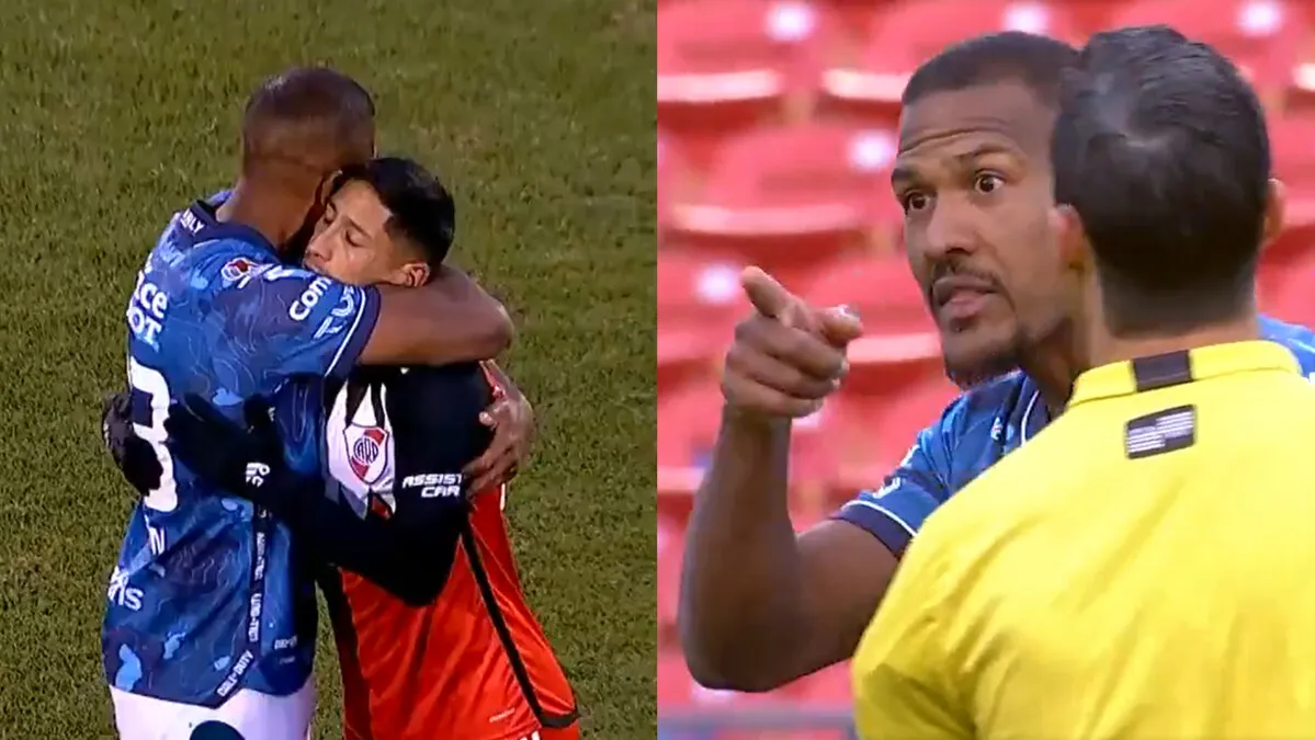 Salomón Rondón amistoso River Pachuca (Fotos; Captura ESPN)