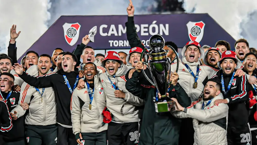 River campeón Liga Profesional 2023 Monumental