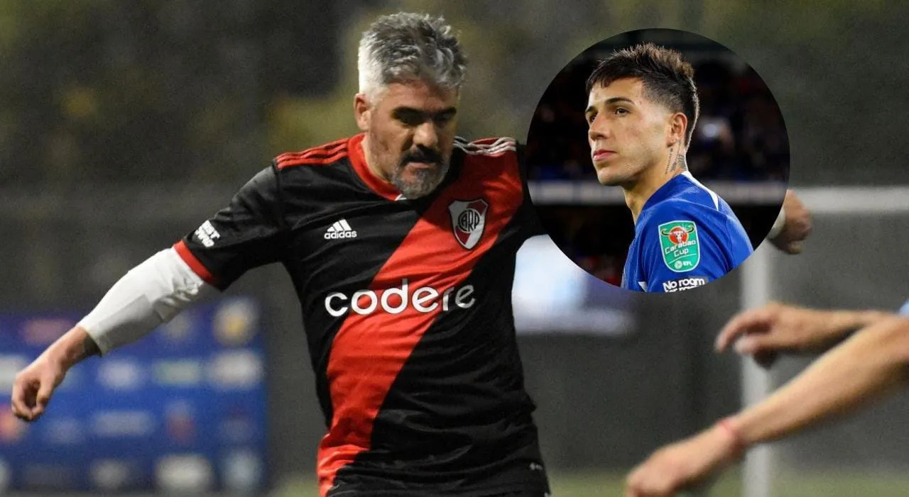 Ariel Ortega Enzo Fernández