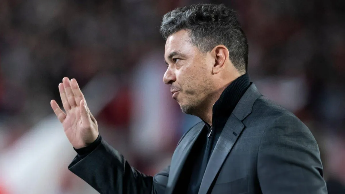 Marcelo Gallardo - River Plate vs. Newell's - Liga Profesional 2024