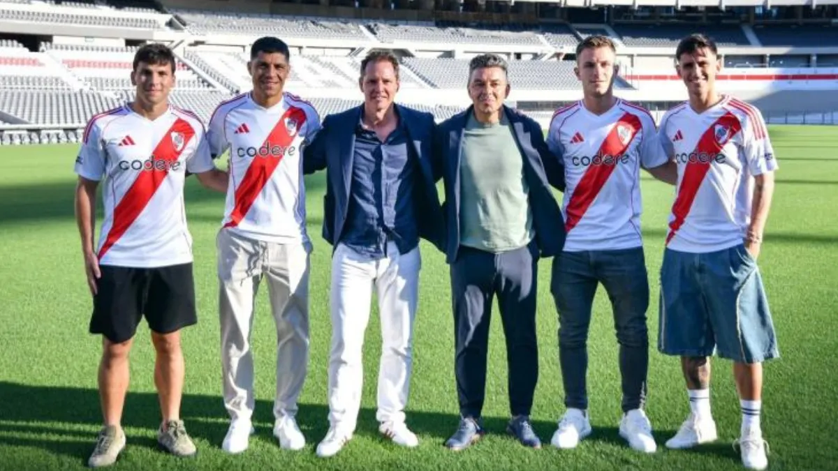Los dorsales de los nuevos refuerzos