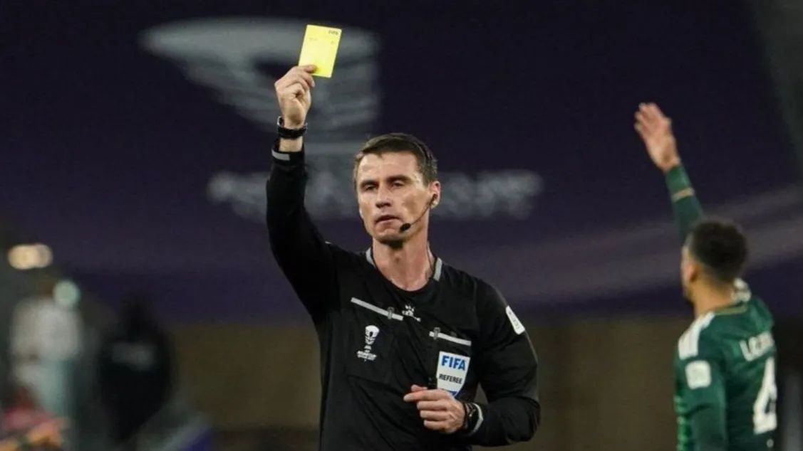 Ilgiz Tantashev árbitro River vs. Inter Milán Mundial Clubes (Foto: DAZN)