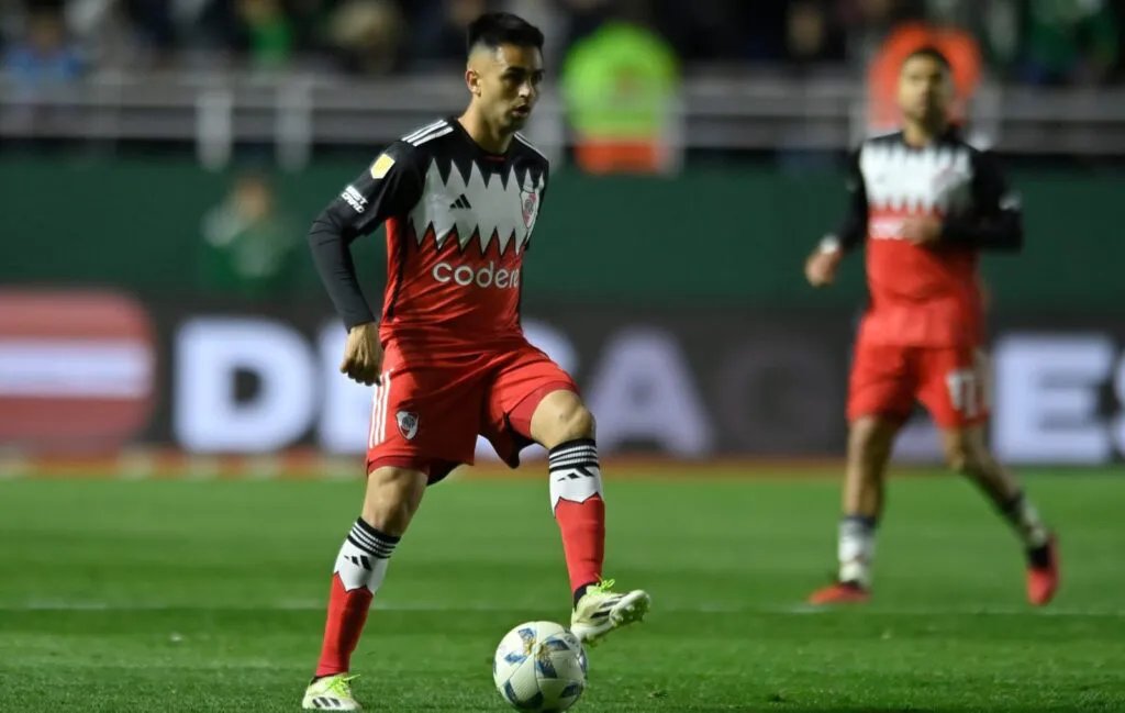 El Pity Martínez volvió a jugar con la camiseta de River