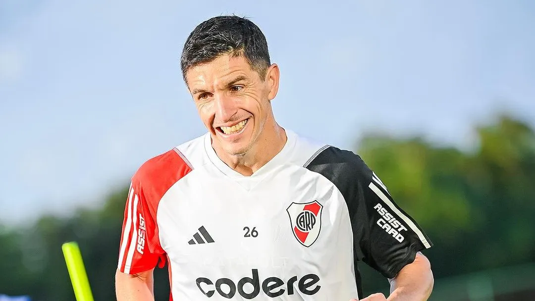 Ignacio Fernández entrenamiento pretemporada 2024 (Foto River Plate)