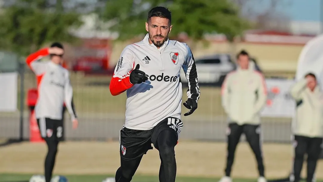 Manuel Lanzini River entrenamiento 2024