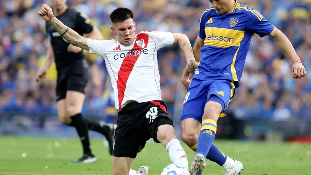 Franco Mastantuono River Boca (Foto: Getty Images)