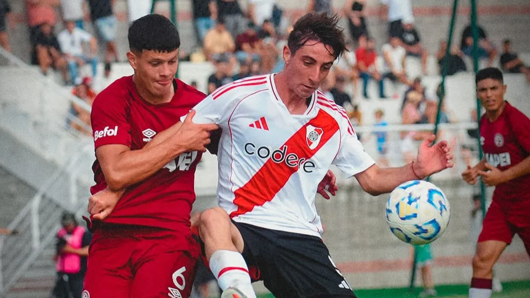 Bautista Dadín Reserva River Lanús Ezeiza (Foto: River Plate)