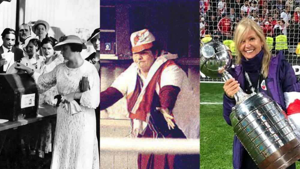 Voto Femenino Gorda Matosas y Sandra Rossi River