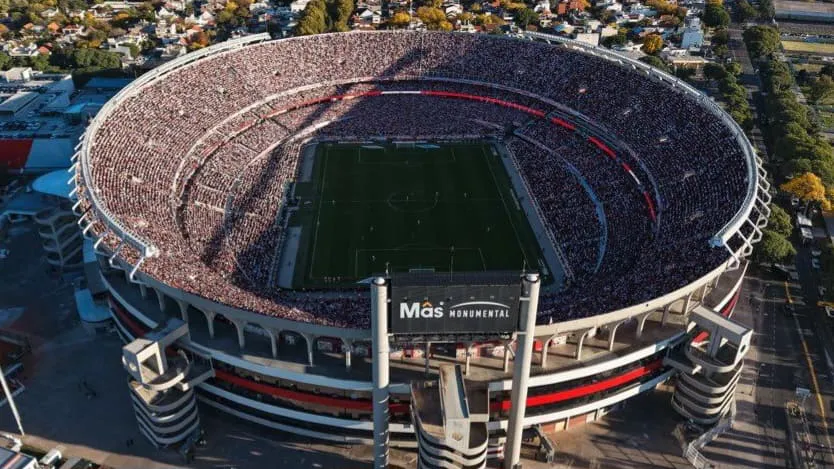 Estadio Monumental River Superclásico día
