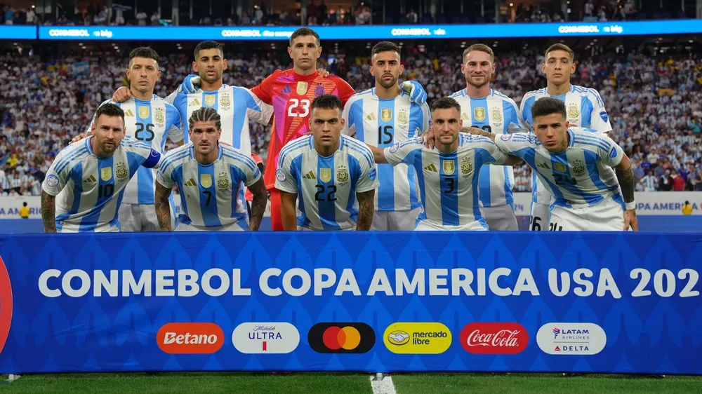 Formación equipo Argentina selección Copa América