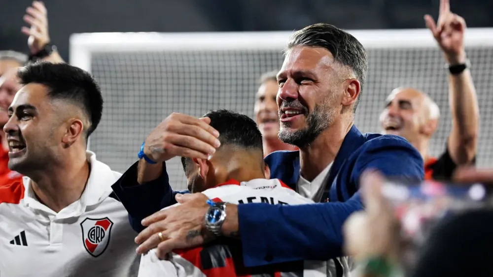 Demichelis en la Supercopa Argentina