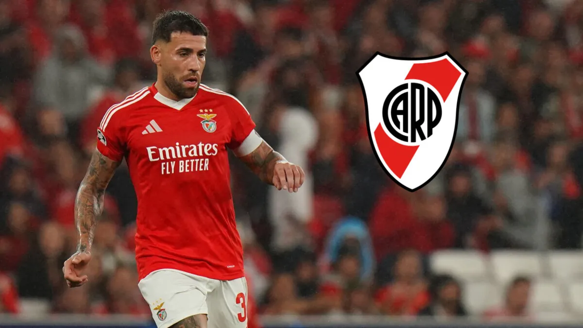 Nicolás Otamendi Benfica River (Foto: Getty Images)