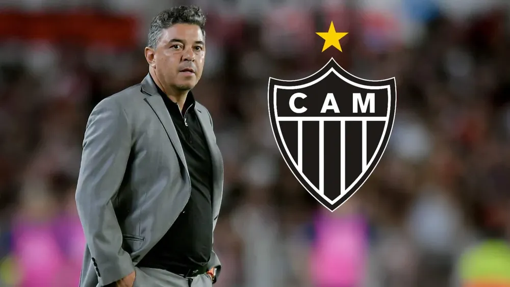 Marcelo Gallardo entrenador River Plate Atlético Mineiro (Foto original: Getty Images)