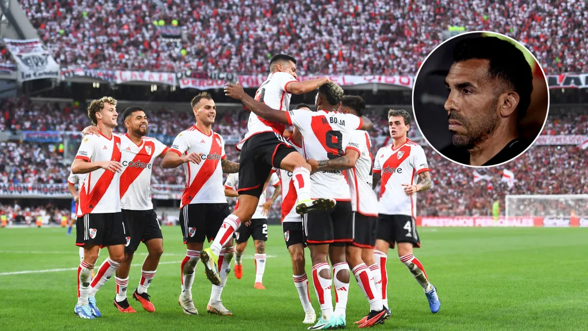 River Plate vs Carlos Tévez