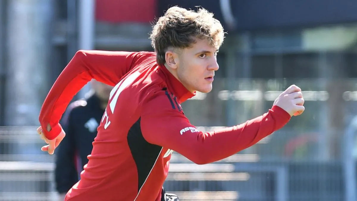 Colidio entrenamiento (Foto: River Plate)