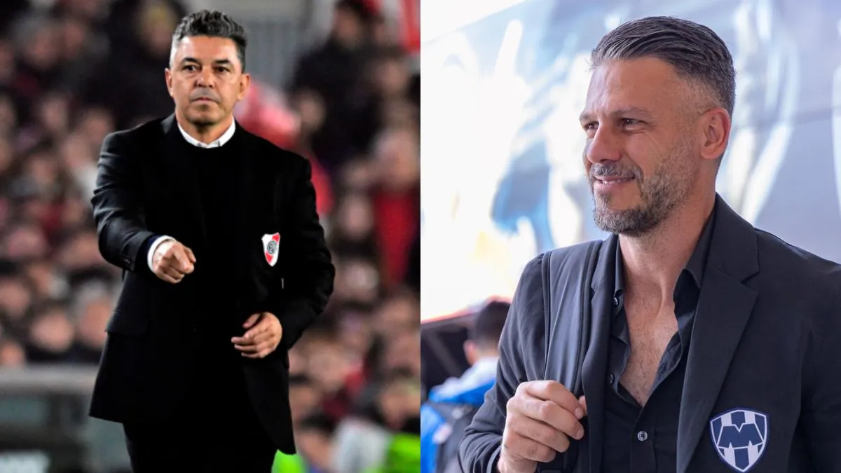 Gallardo contra Demichelis en River vs. Monterrey