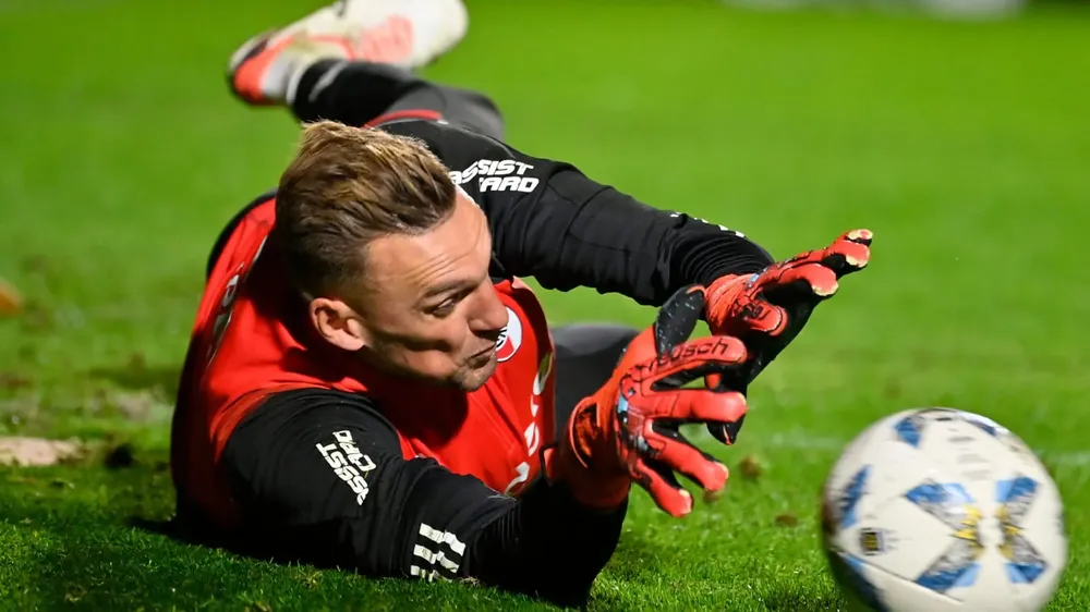 Franco Armani arquero entrenamiento River (Foto: River Plate)