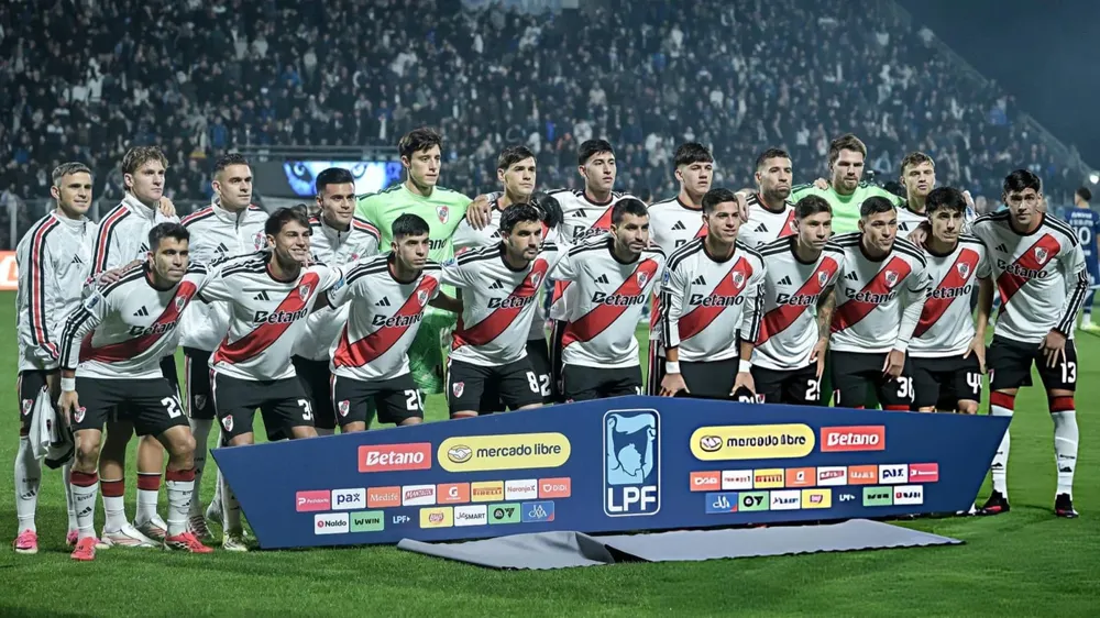 Equipo jugadores formación River  (Foto: Getty Images)