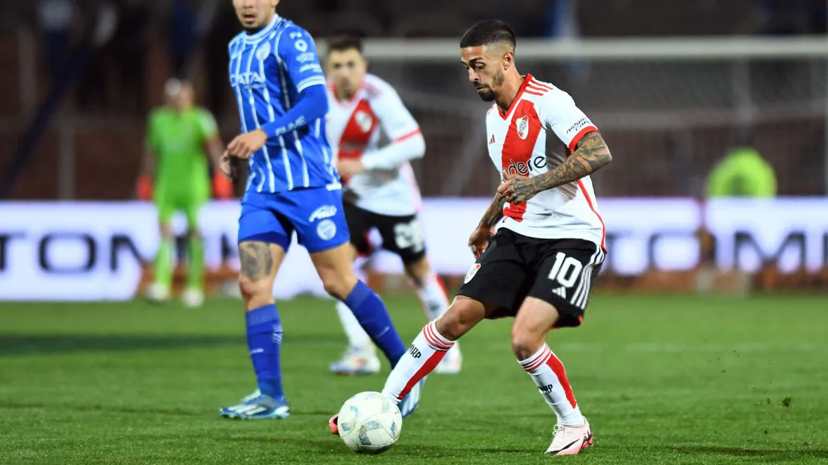 Manuel Lanzini River Godoy Cruz 2024 (Foto: Getty)