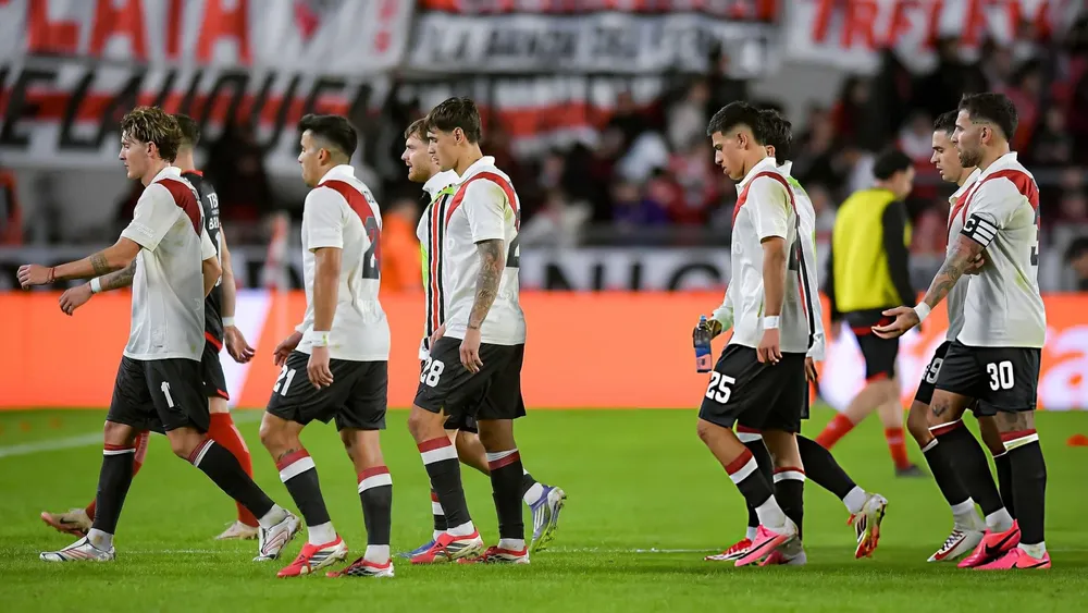 Equipo jugadores River Monumental (Foto: Getty Images)