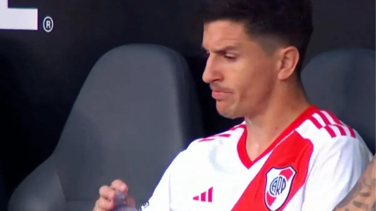 Nacho Fernández enojo Talleres