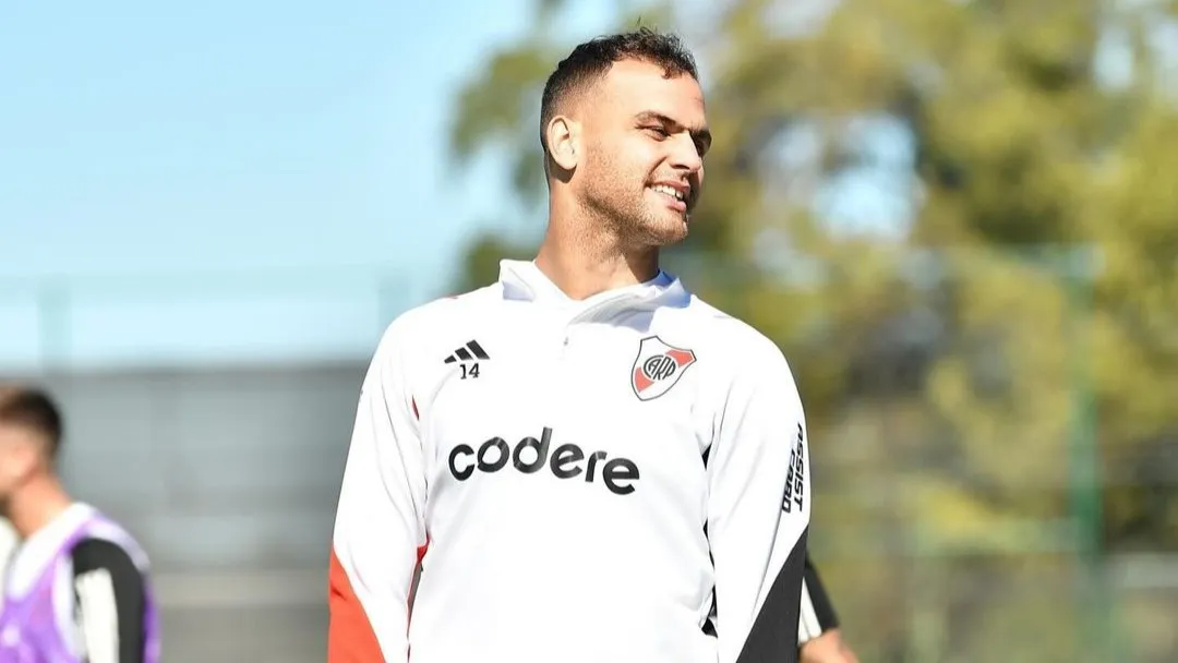 Leandro González Pirez entrenamiento River 2024