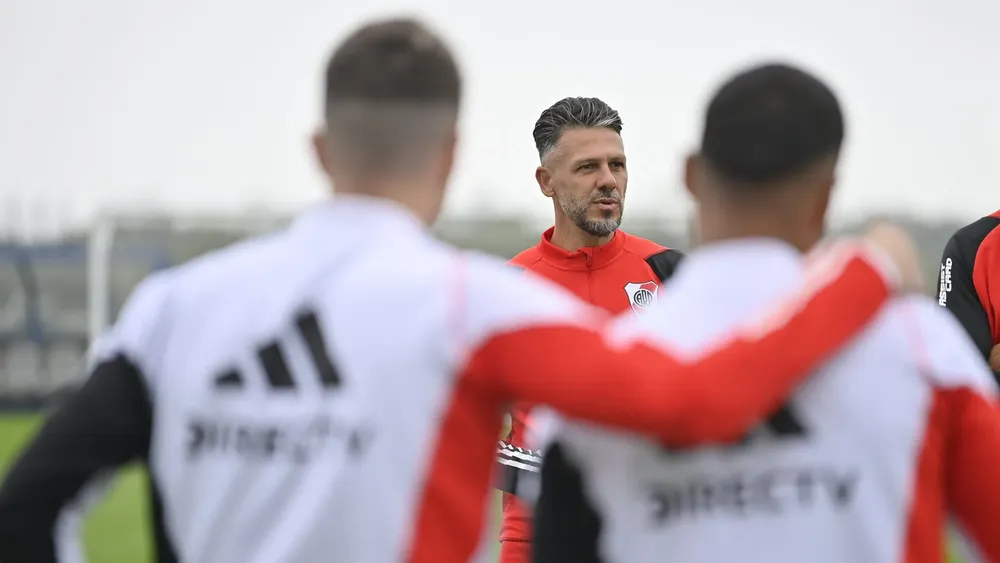 Martín Demichelis pretemporada 2024 (Foto: River Plate)